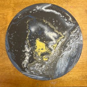 Painted vinyl records